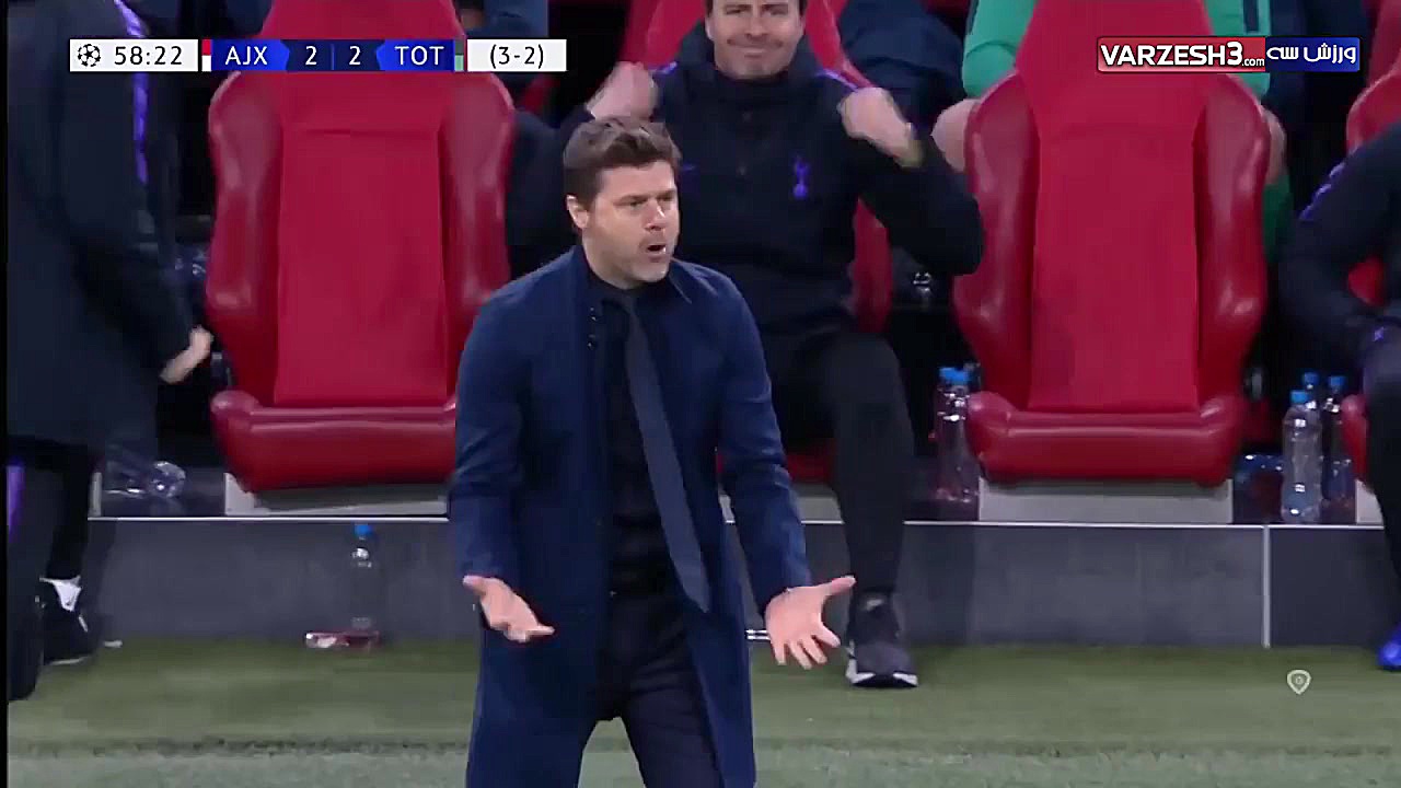 خلاصه بازی آژاکس 2  تاتنهام 3...