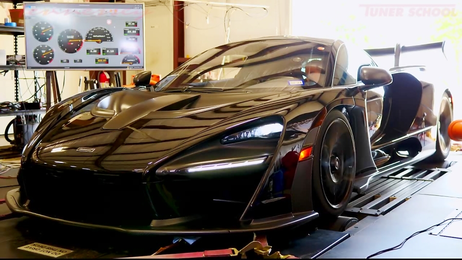 تست داینو مک لارن سنا