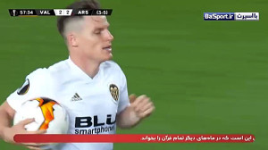خلاصه بازی والنسیا 2 4 آرسنال