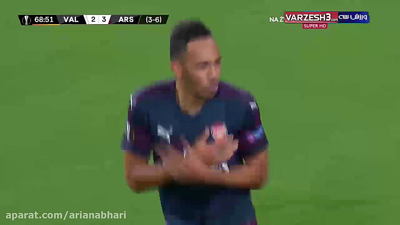 خلاصه بازی والنسیا 2  آرسنال 4