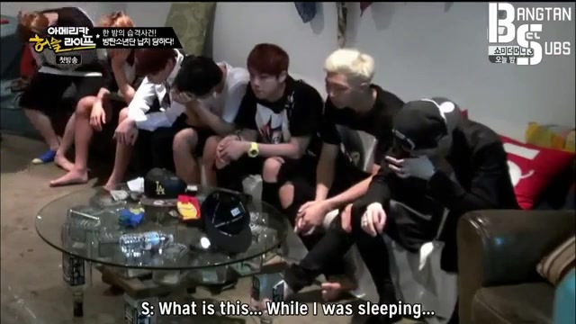 BTS  American hostel Life E1 p...