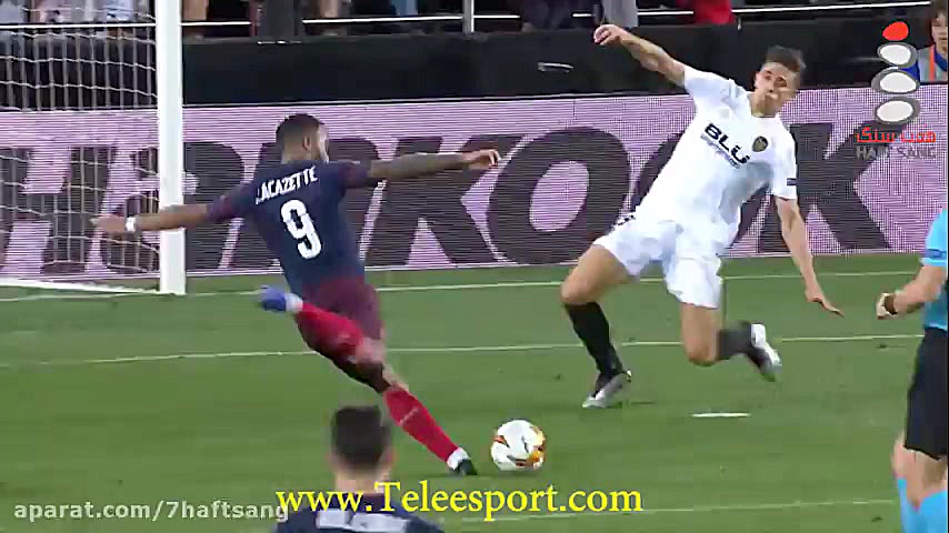 پیروزی آرسنال مقابل والنسیا در...