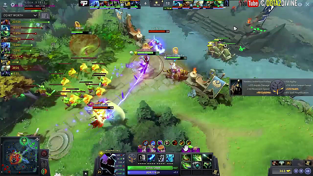 گیم پلی میراکل با Morphling!!...