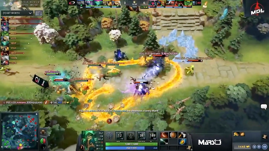 ویدئو خلاصه بازی PSG.LGD vs Co...