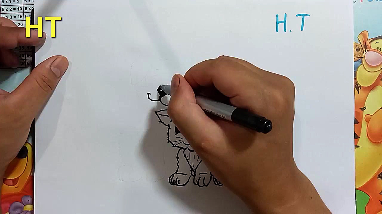 Dog and cat cute Drawing  How...