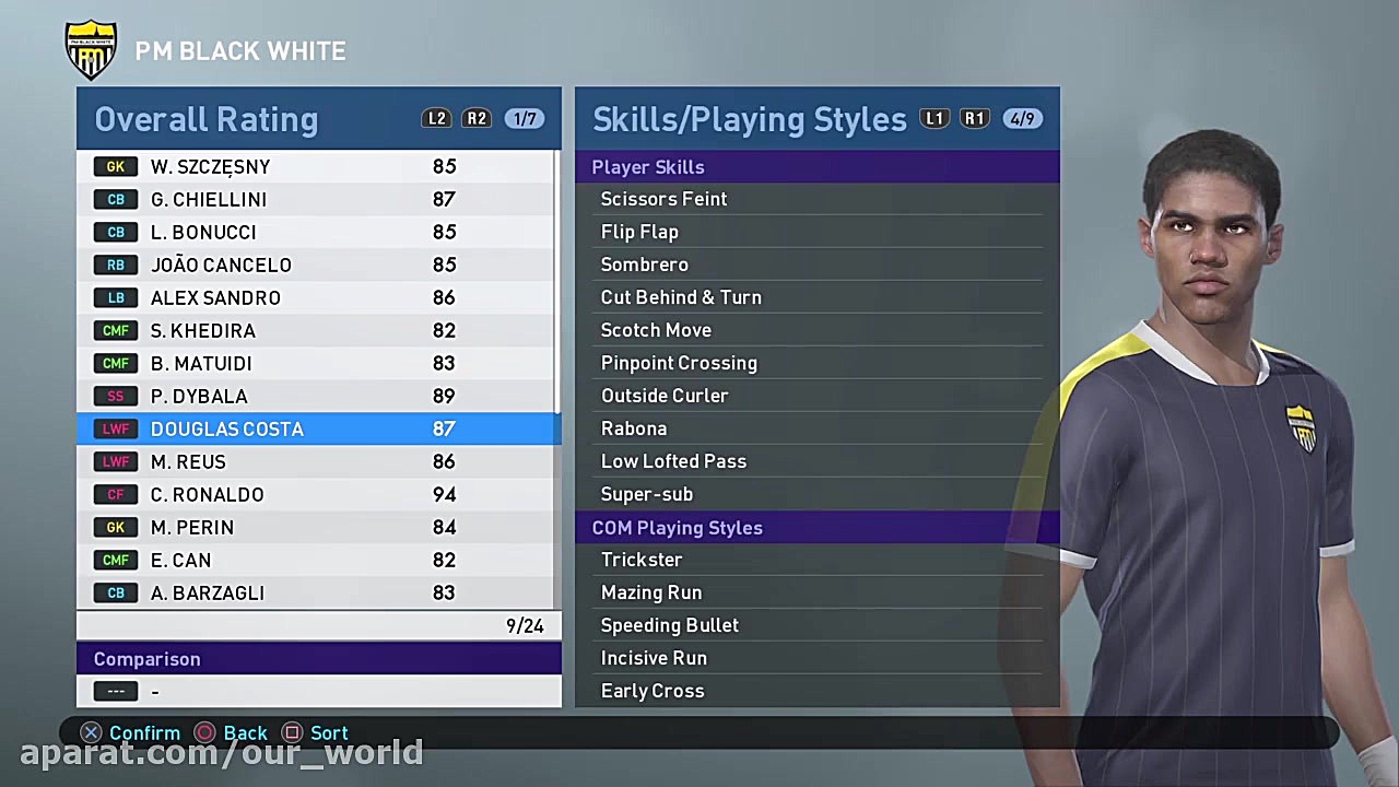 آموزش ویدئویی بازی PES2019 به...