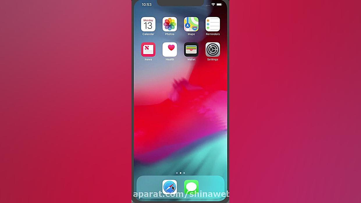 آموزش نصب وب اپلیکیشن بابلشهر