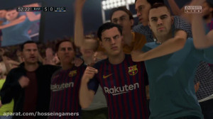 گیم پلی بازی فیفا 19 (بارسلونا...