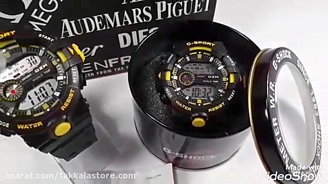 ساعت تکی جی اسپرت طرح جی شاک م...