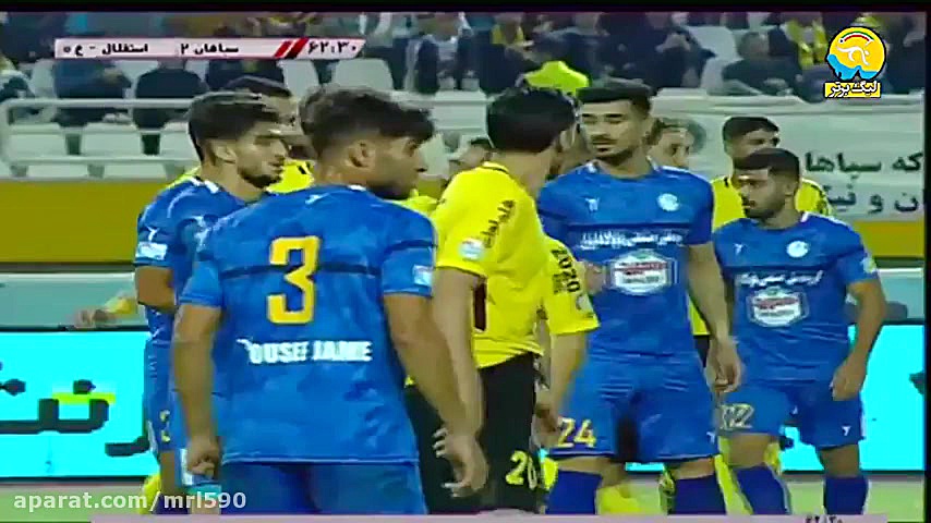 خلاصه بازی سپاهان 2  استقلال خ...