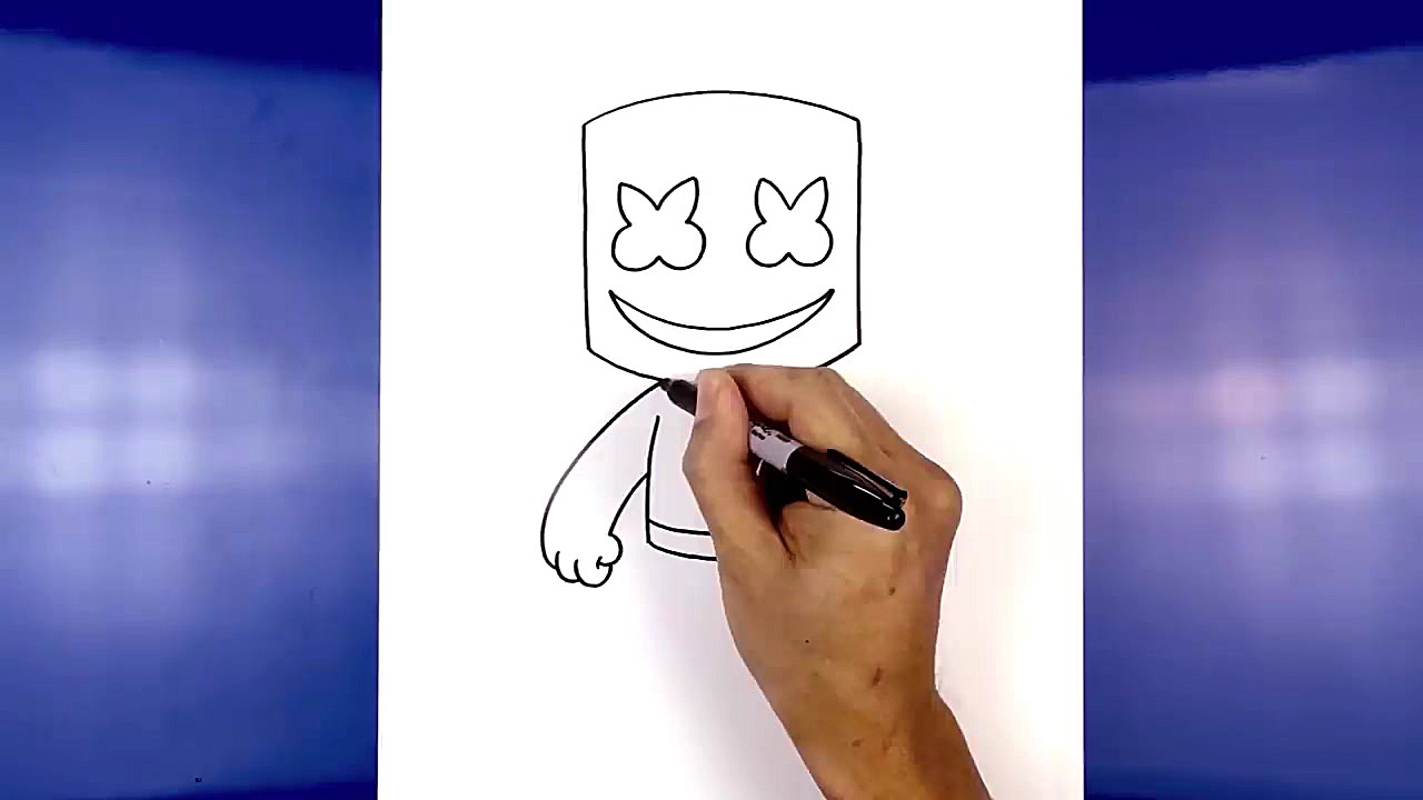 How to Draw Fortnite | Marshme...