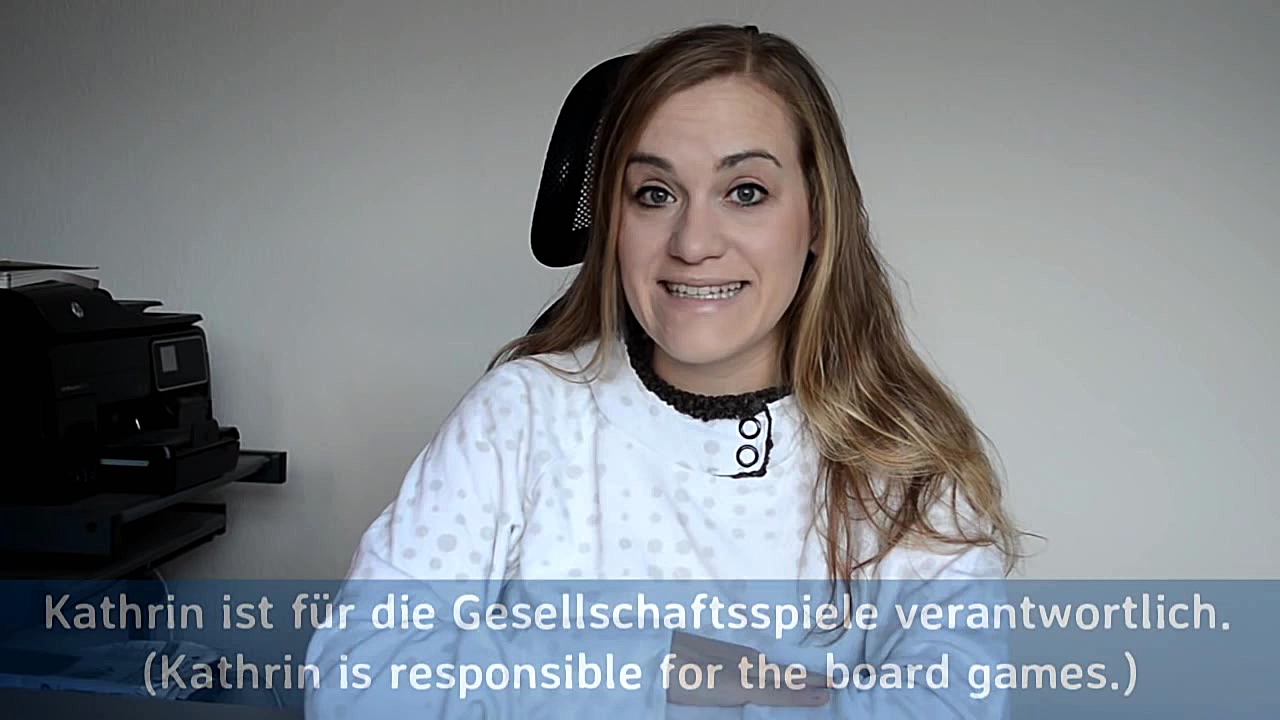 German Lesson (226)  "Who...