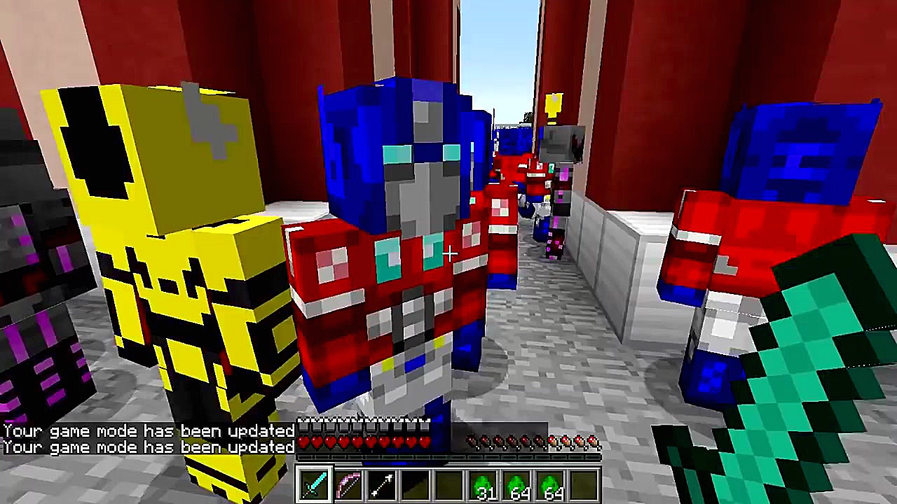 سری جدید ماین کرافت ترنسفورمرز