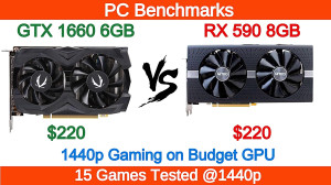 Nvidia GTX 1660 vs AMD RX 590...