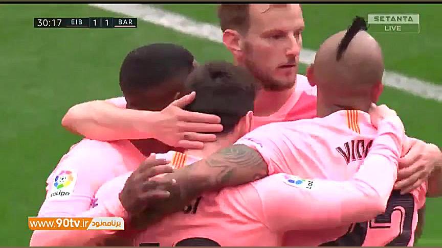 خلاصه لالیگا: ایبار 2 2 لوانته