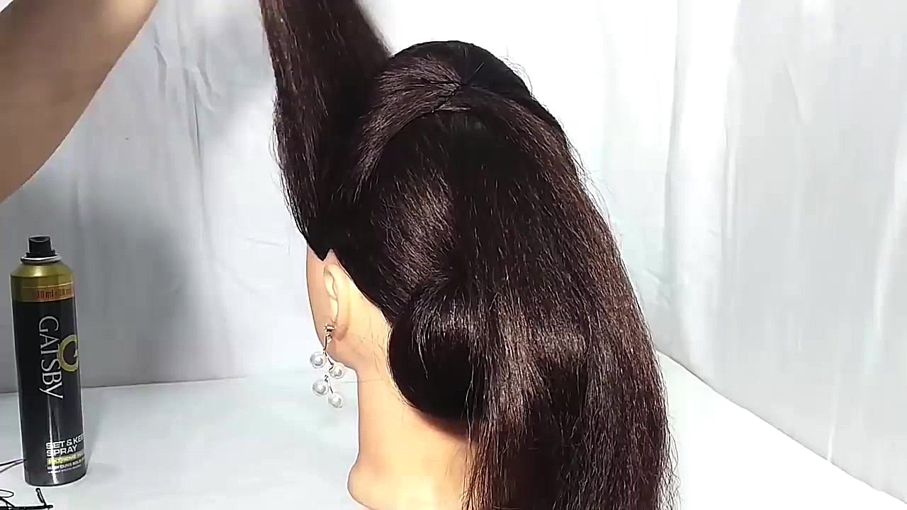 آموزش بافت و شینیون مو برای عر...