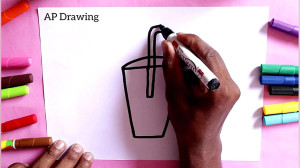 Easy Drawing ! How To Draw Cut...