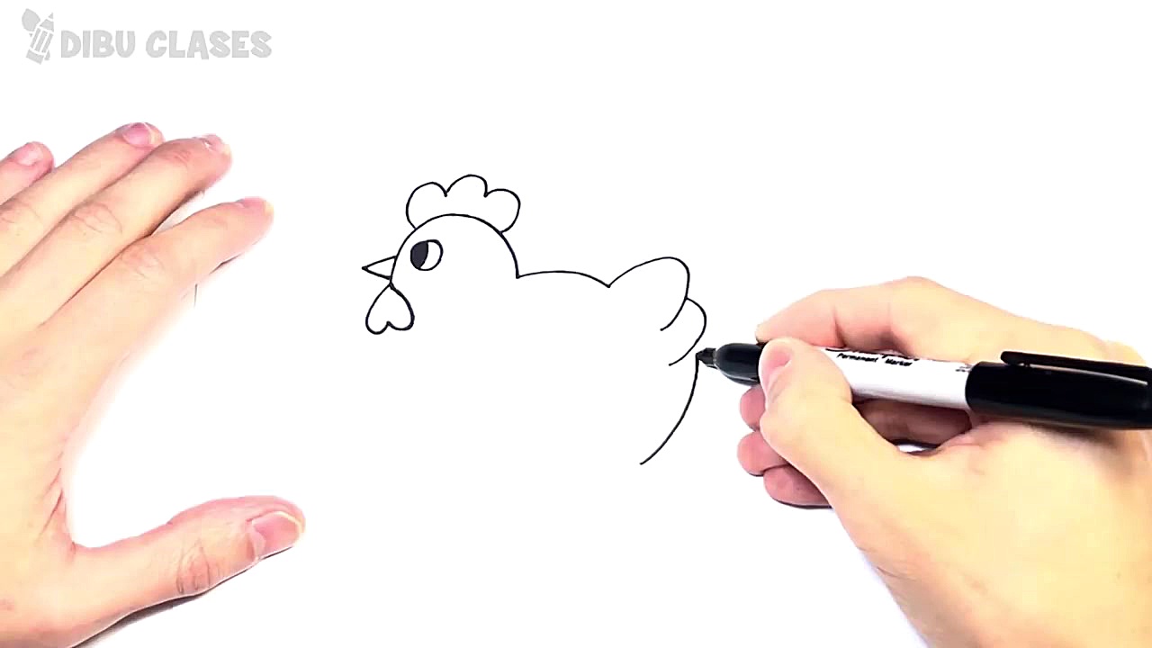C&oacute;mo dibujar un Gallina...