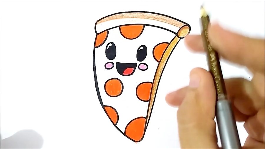 Easy Drawing Guides - How to Draw a Pizza. Easy to Draw Art Project for  Kids. See the Full Drawing Tutorial on http://bit.ly/39R2fiu . #Pizza  #HowToDraw #DrawingIdeas | Facebook