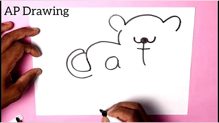 How Cat Word Turns into Cute C...