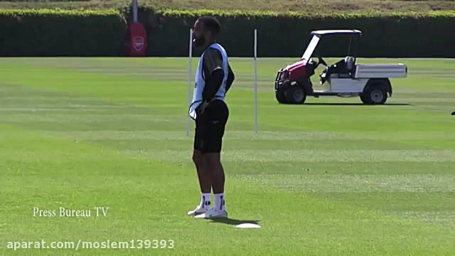 تمرینات‌آرسنال برای فینال لیگ...