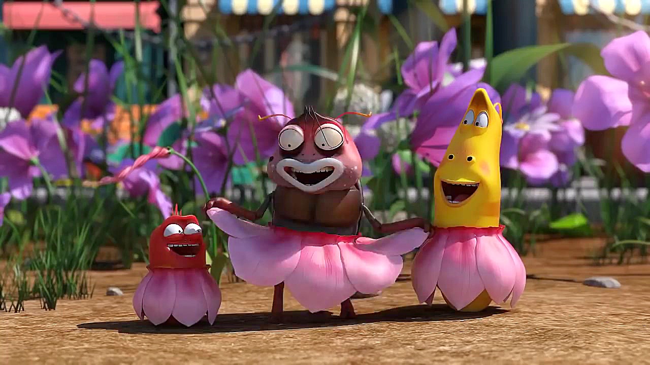 كارتون جذاب لاروا انيميشن كودك...