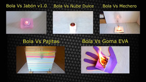 Bola al Rojo sobre Bola de Pin...