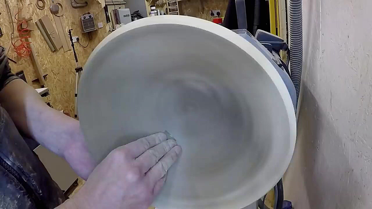 Woodturning  A Cow Hide Bowl