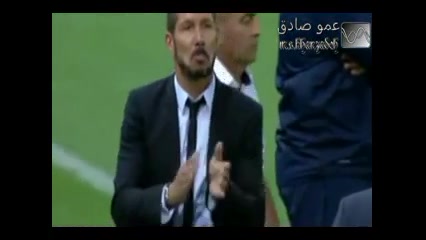 حرکت زشت و زننده دیگو سیمئونه...