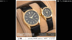 ست ساعت مردانه و زنانه Casio