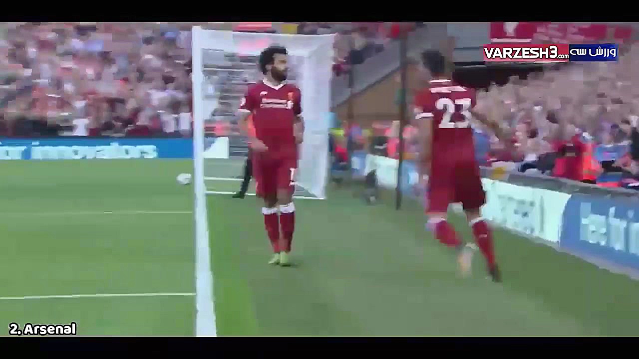 10 گل برتر محمد صلاح