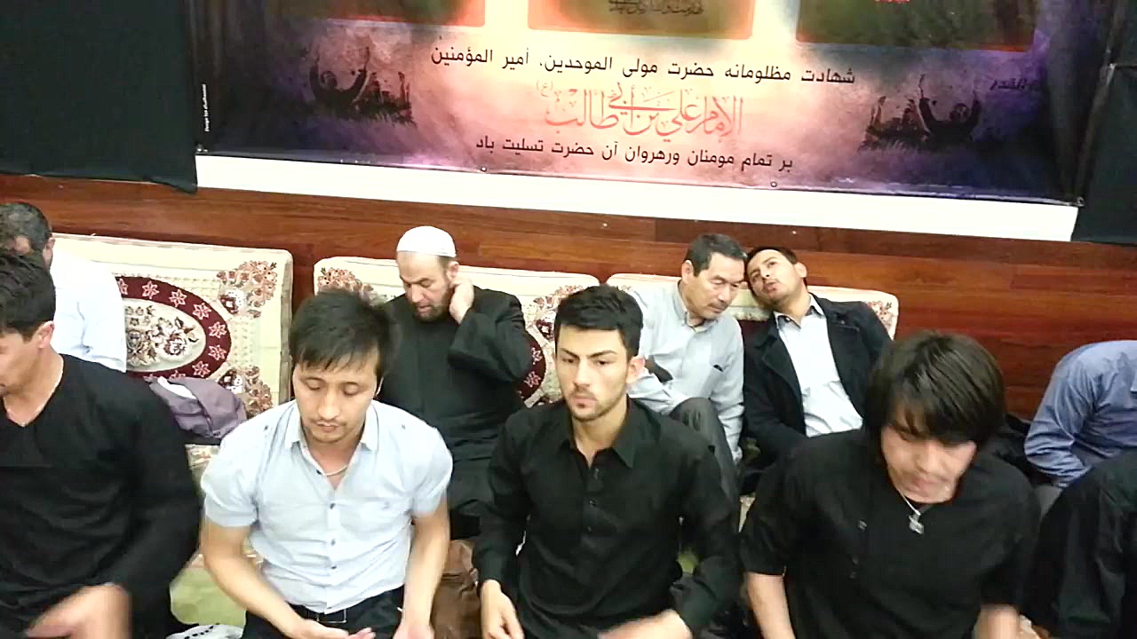 نوحه سینه زنی در شب قدر مسجد ا...