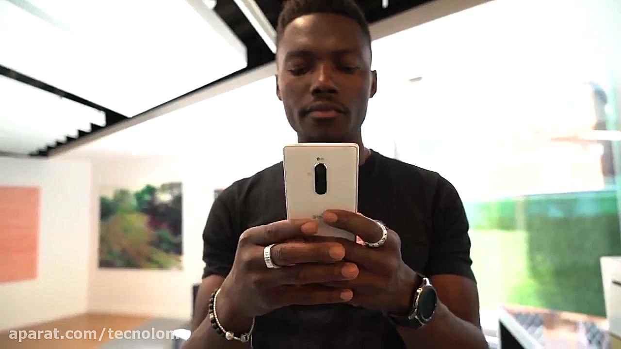 جعبه گشایی سونی اکسپریا 1  پرچ...