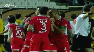 درگیری شدید میان بازیکنان سپاه...