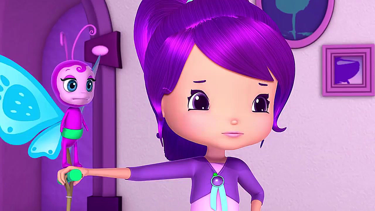 كارتون دختر توت فرنگي