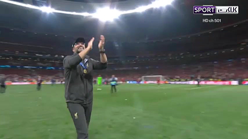 خوشحالی یورگن کلوپ پس از فتح ل...