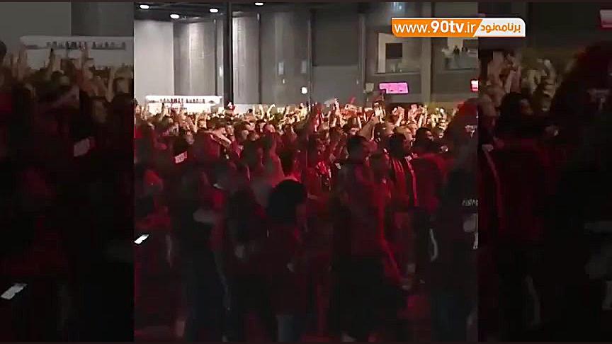 خوشحالی هواداران در شهر لیورپو...