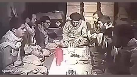 سفره افطار رزمندگان