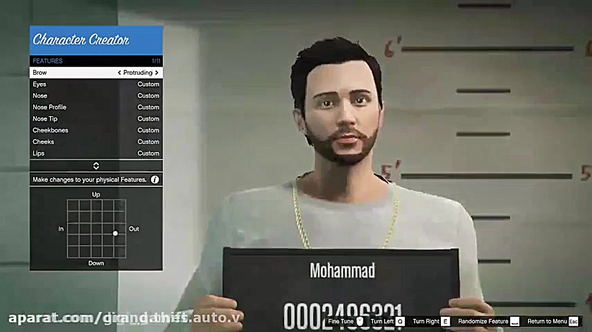 تغیر شخصیت در Gta v online