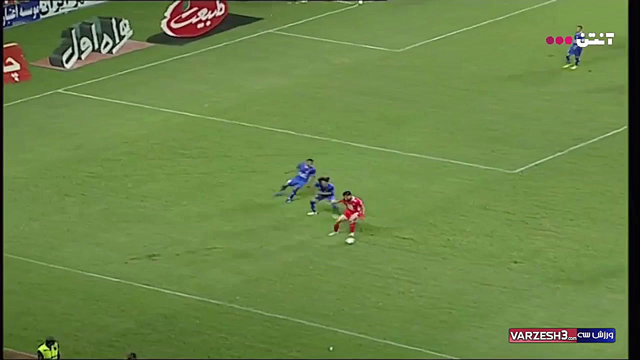خلاصه بازی پرسپولیس 1  داماش 0...