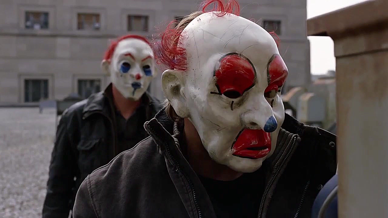 سکانس سرقت از بانک فیلم بتمن ش...