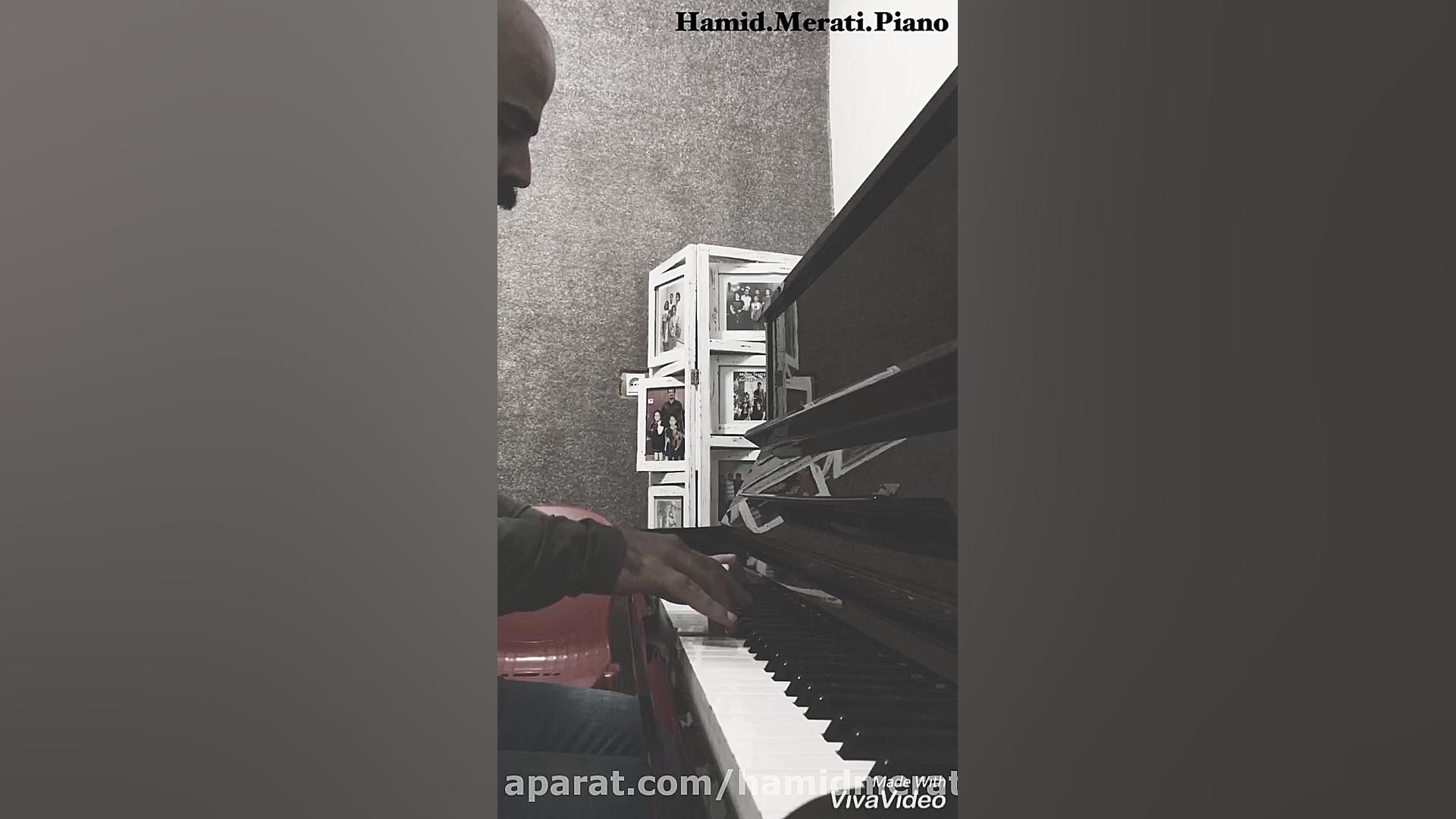 اجرای پیانو آهنگ عشقت از رضا ی...