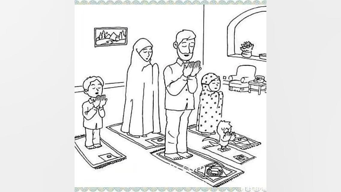 نماز خواندن فرزندان مشاوره است...