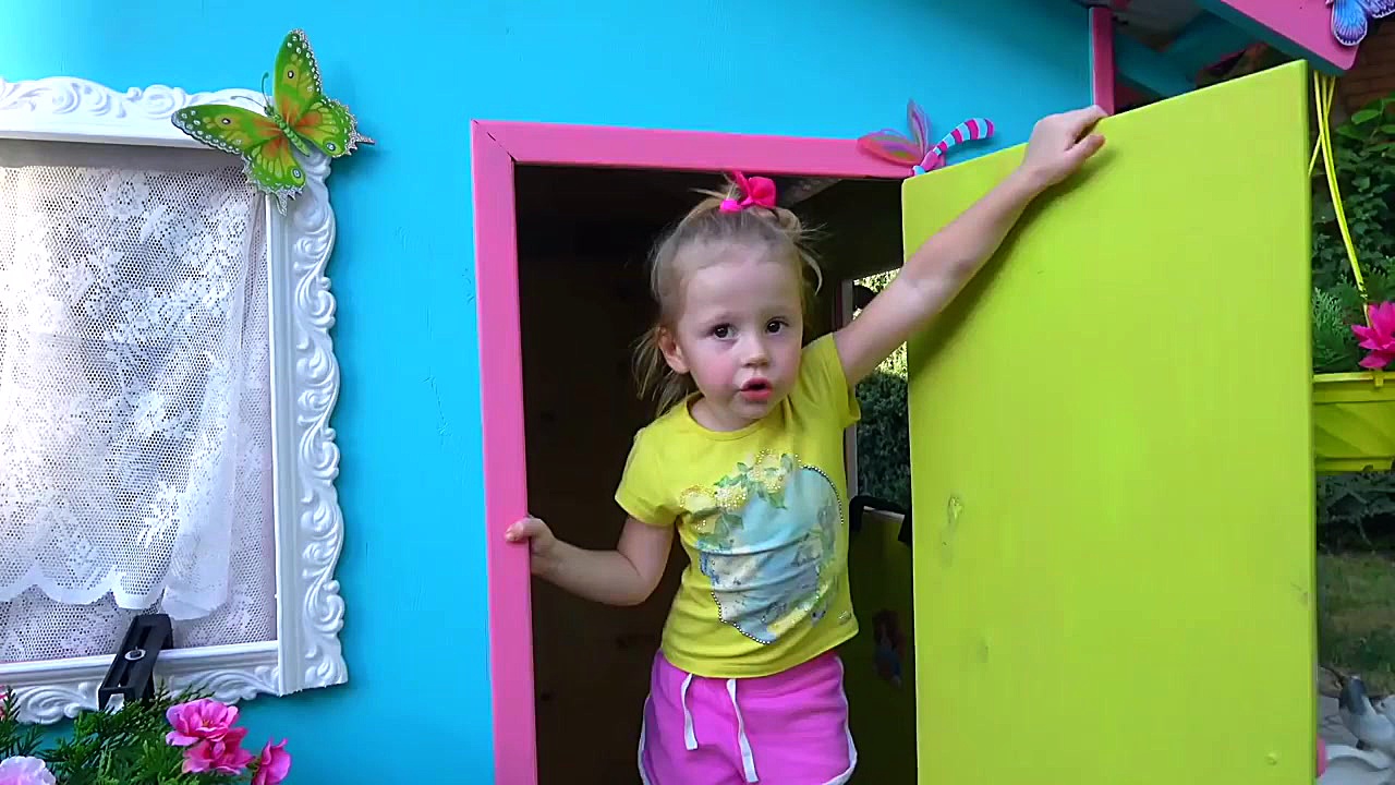 Nastya و پدر تزئین خانه اسباب...