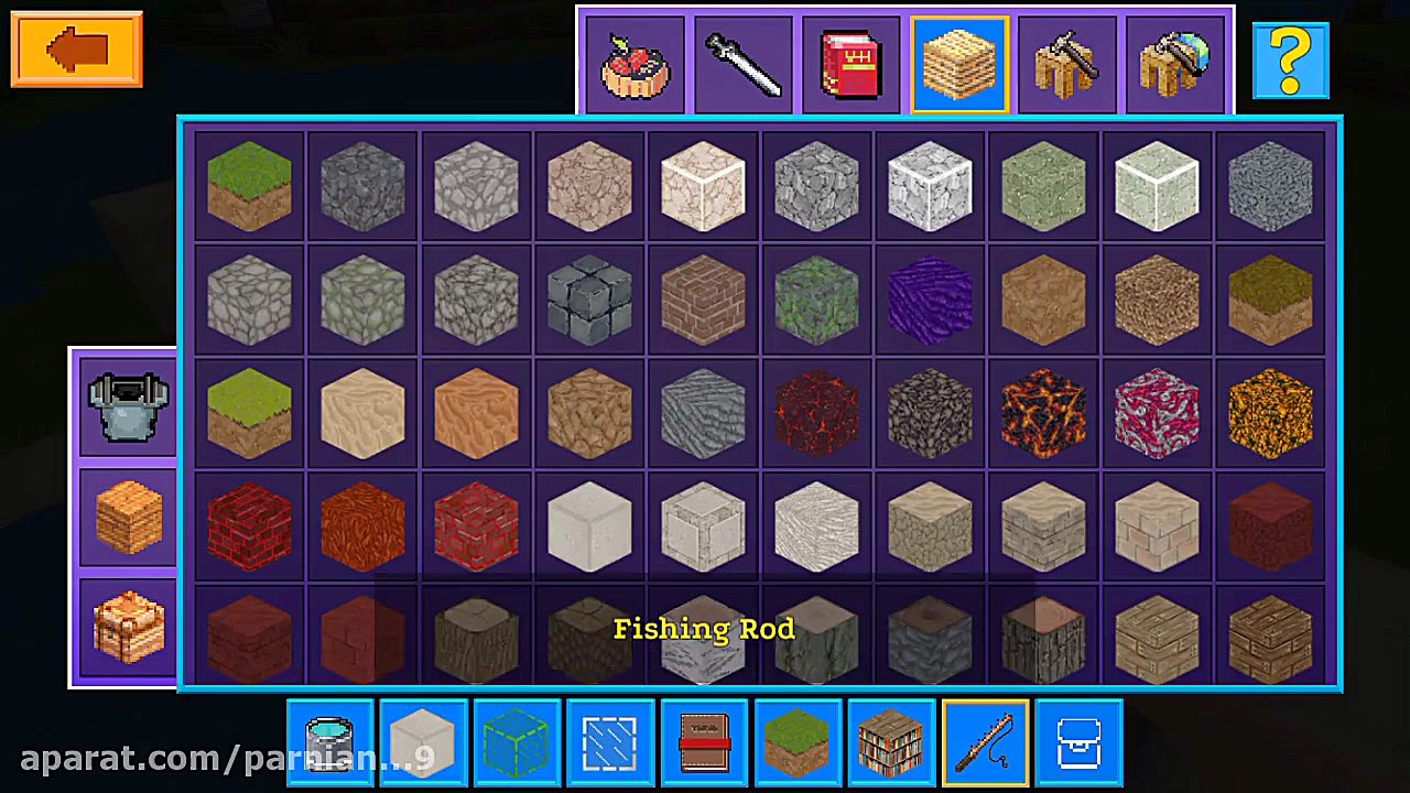 ساخت استخر در بازى realm craft...