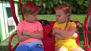 دیانا و رم با اسباب بازی های ش...