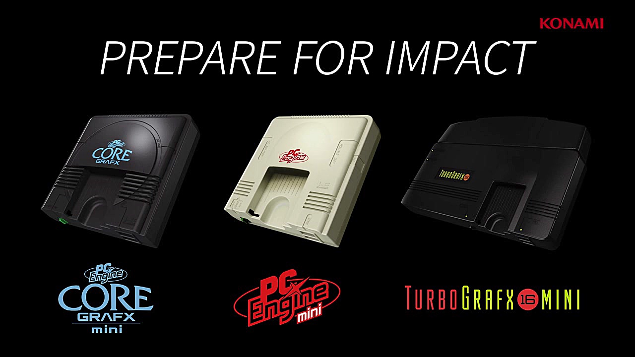 کونامی از کنسول رترو TurboGraf...