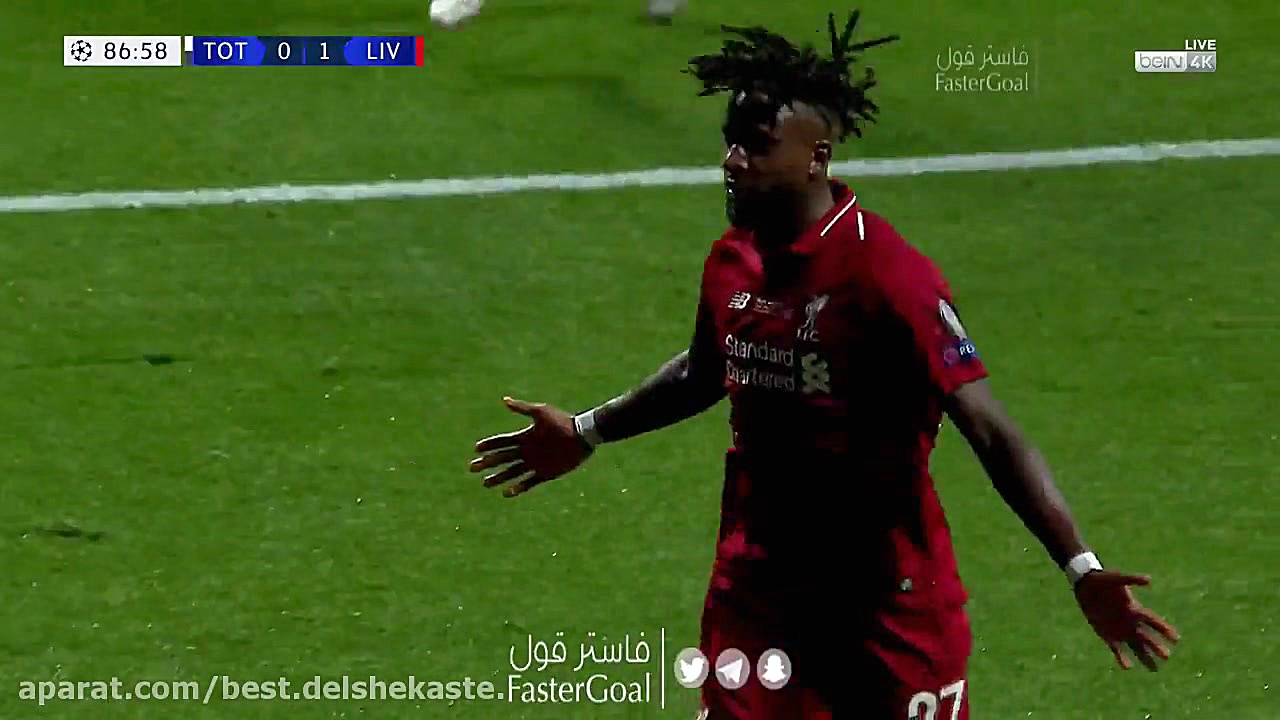 گل دوم لیورپول به تاتنهام توسط...