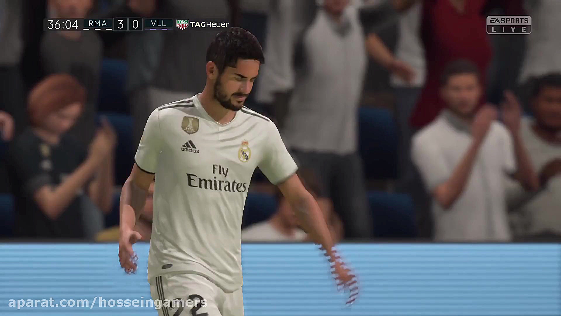 گیم پلی بازی فیفا 19 (رئال ماد...