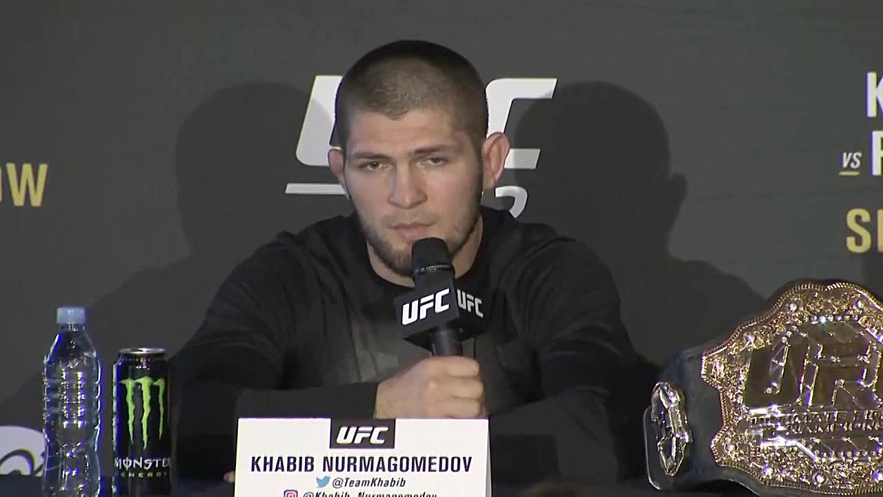 UFC 242 Press Conference: Khab...
